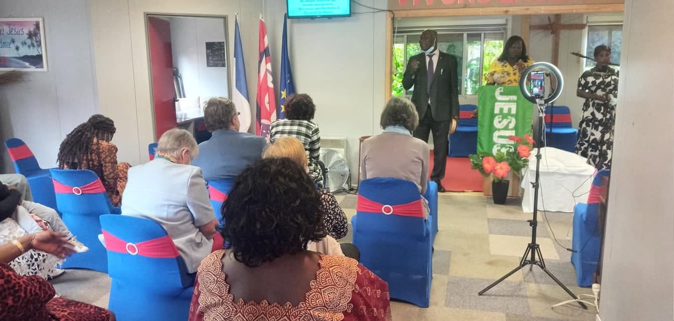 Un culte dans l'église COGOP de Barr