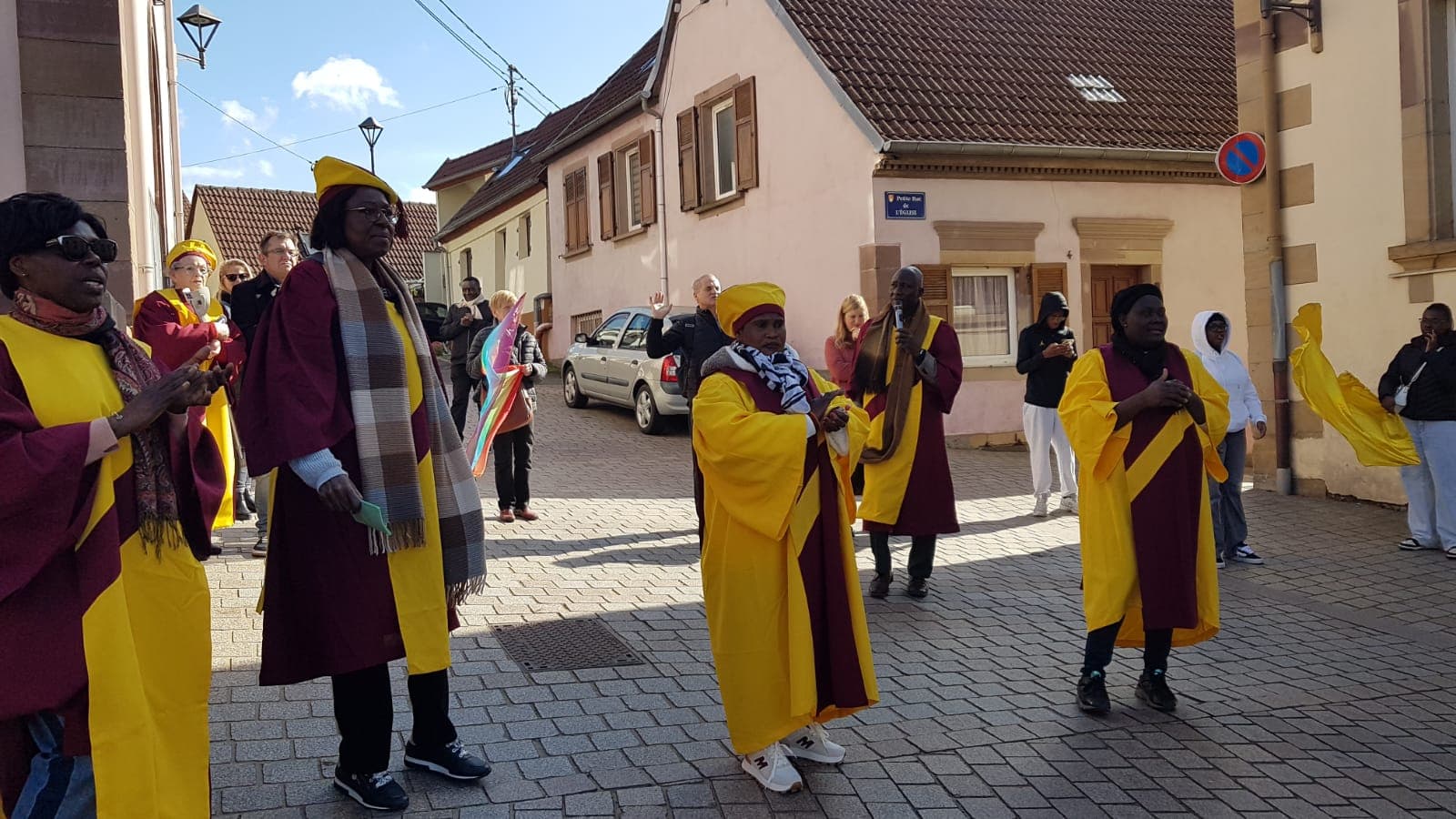 Marche d'évangélisation en Alsace