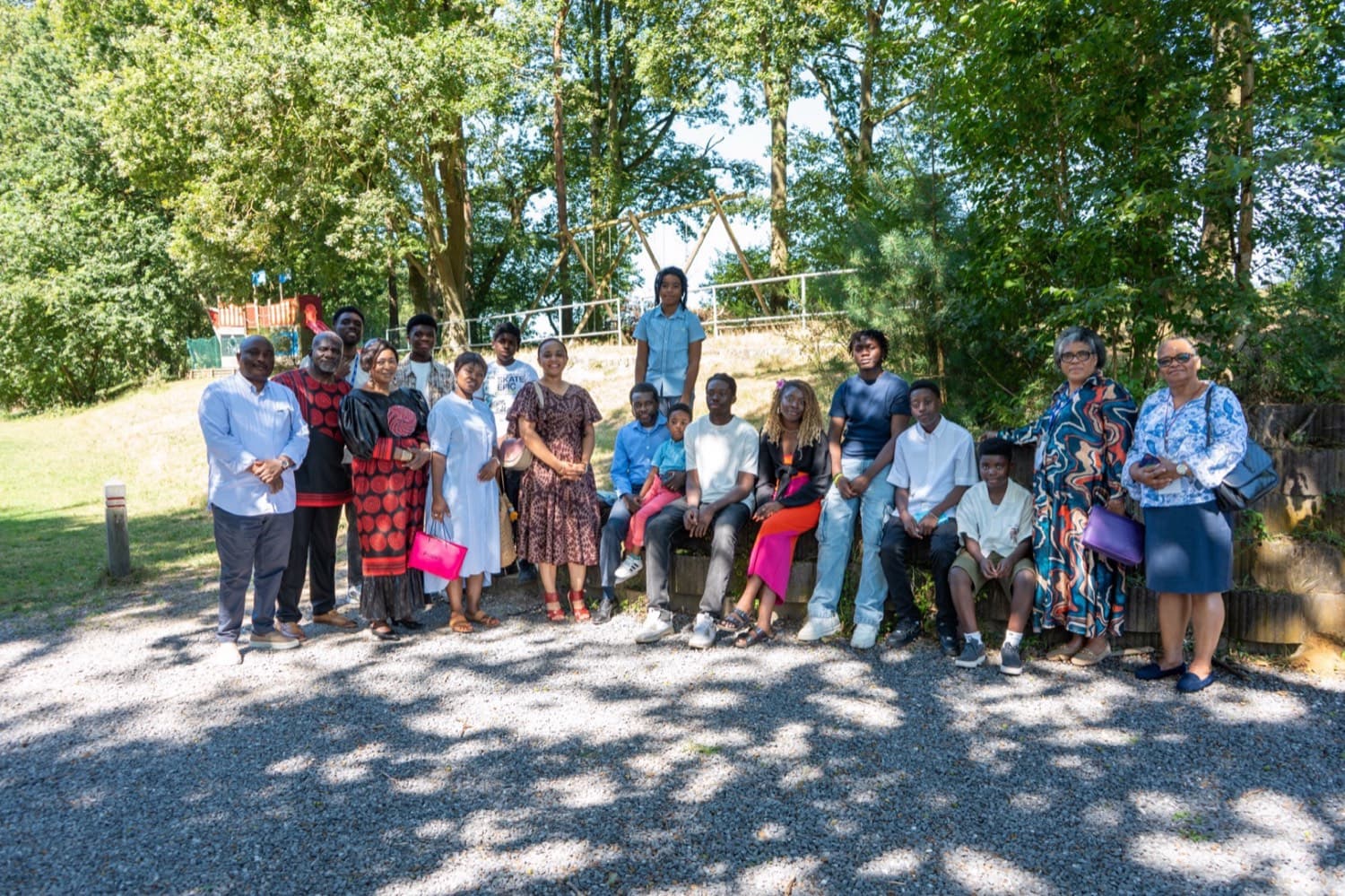 Rencontre de la communauté en plein air